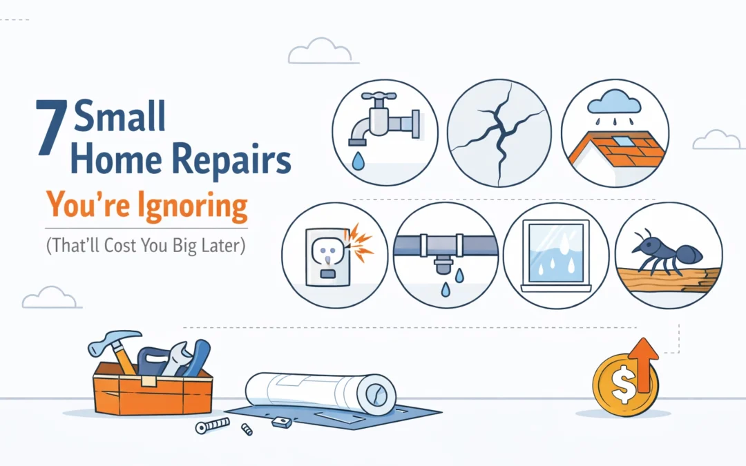 7 Small Home Repairs You’re Ignoring (That’ll Cost You Big Later)