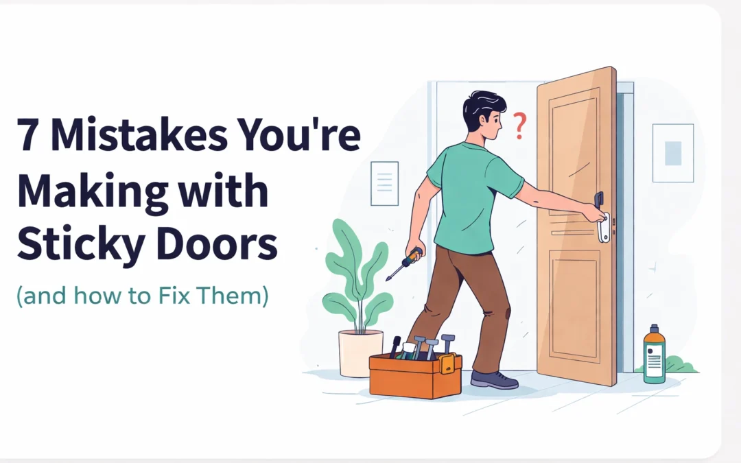 7 Mistakes You’re Making with Sticky Doors (and How to Fix Them)
