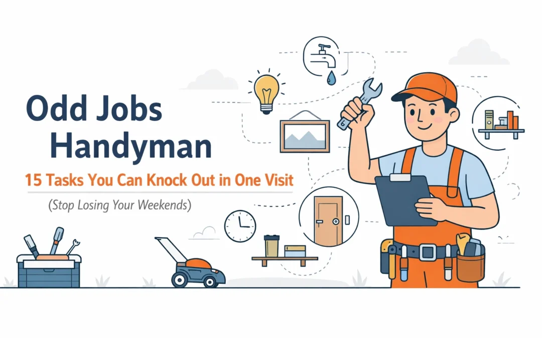 Odd Jobs Handyman: 15 Tasks You Can Knock Out in One Visit (Stop Losing Your Weekends)
