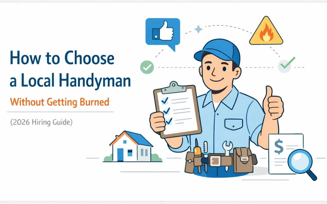 How to Choose a Local Handyman Without Getting Burned (2026 Hiring Guide)
