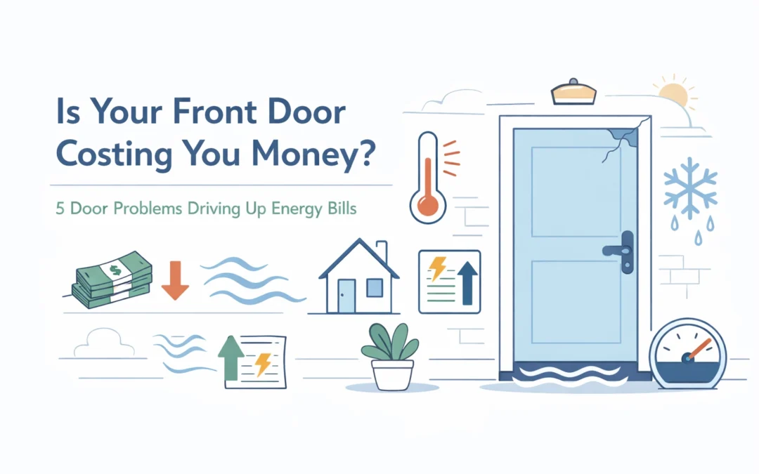 Is Your Front Door Costing You Money? 5 Door Problems Driving Up Energy Bills