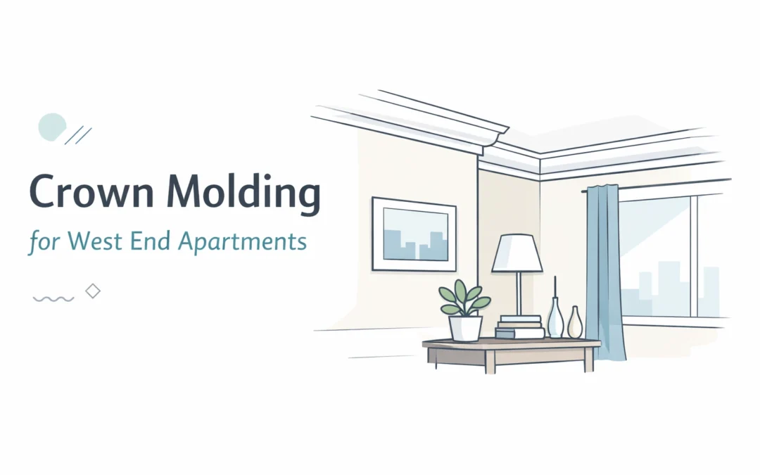 Crown Molding for West End Apartments