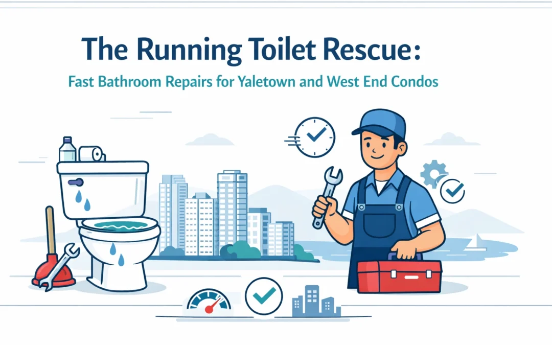 The Running Toilet Rescue: Fast Bathroom Repairs for Yaletown and West End Condos