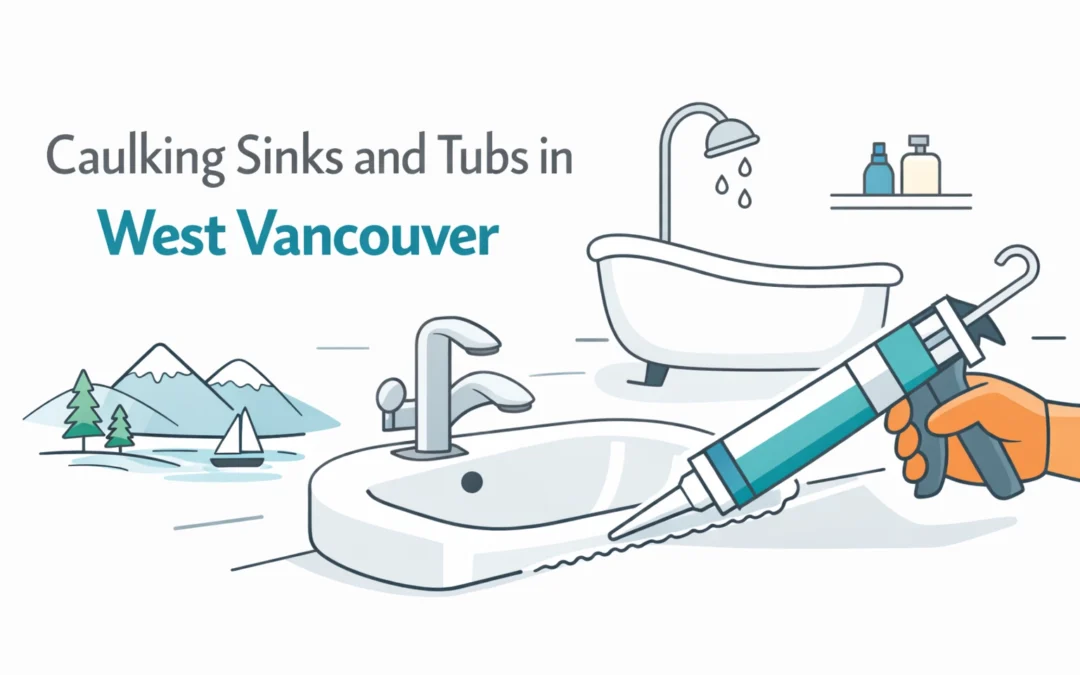 Caulking Sinks and Tubs in West Vancouver