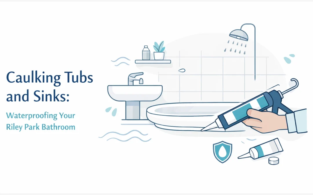 Caulking Tubs and Sinks: Waterproofing Your Riley Park Bathroom
