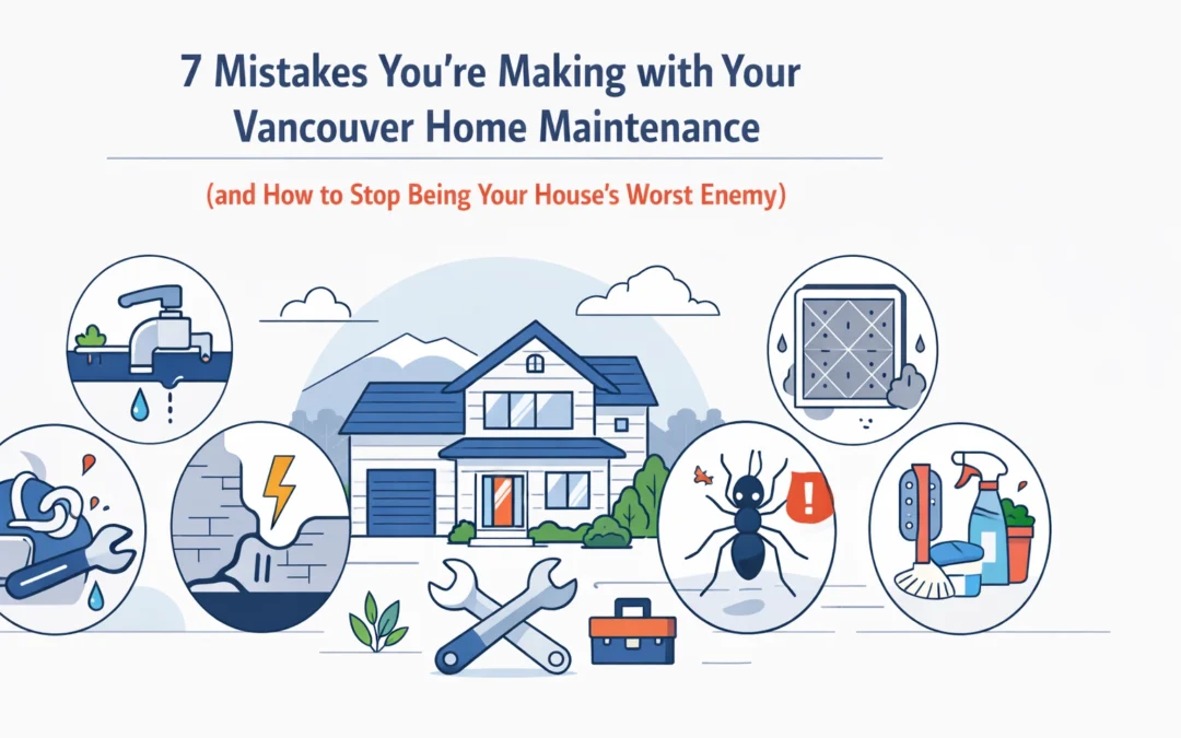 7 Mistakes You’re Making with Your Vancouver Home Maintenance (and How to Stop Being Your House’s Worst Enemy)