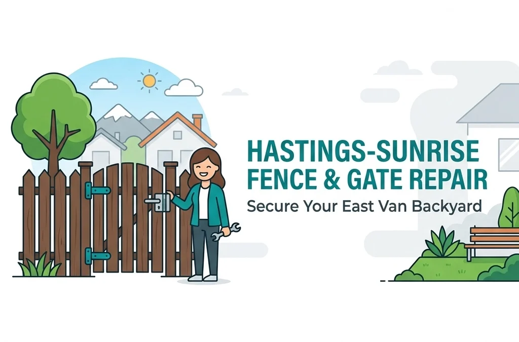 Hastings-Sunrise Fence & Gate Repair: Secure Your East Van Backyard