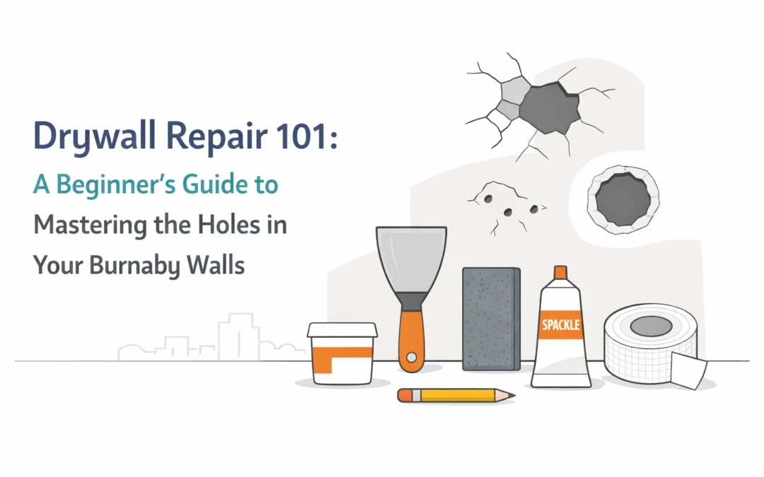 Drywall Repair 101: A Beginner’s Guide to Mastering the Holes in Your Burnaby Walls
