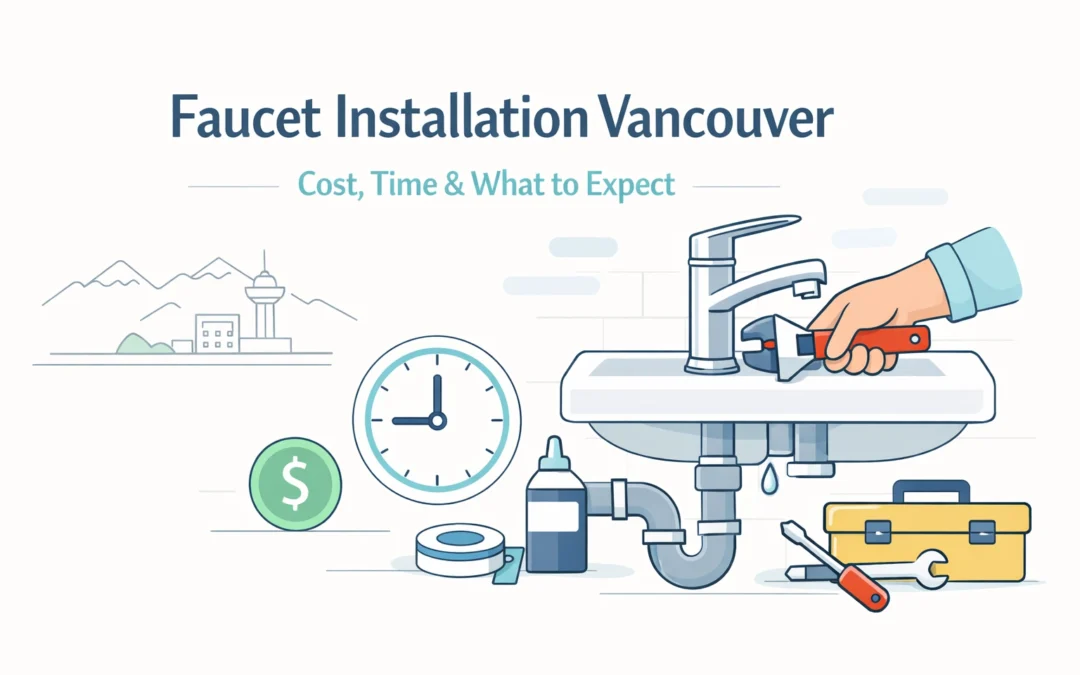 Faucet Installation Vancouver – Cost, Time & What to Expect