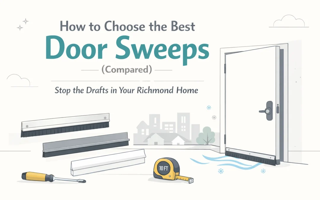 How to Choose the Best Door Sweeps (Compared): Stop the Drafts in Your Richmond Home