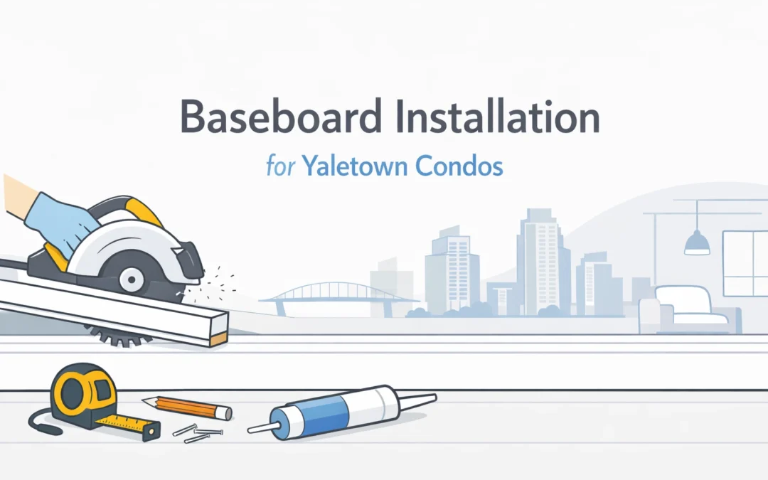 Baseboard Installation for Yaletown Condos