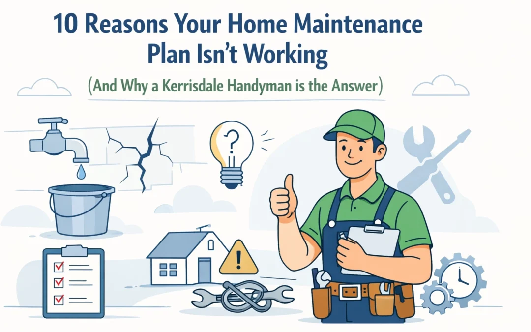 10 Reasons Your Home Maintenance Plan Isn’t Working (And Why a Kerrisdale Handyman is the Answer)