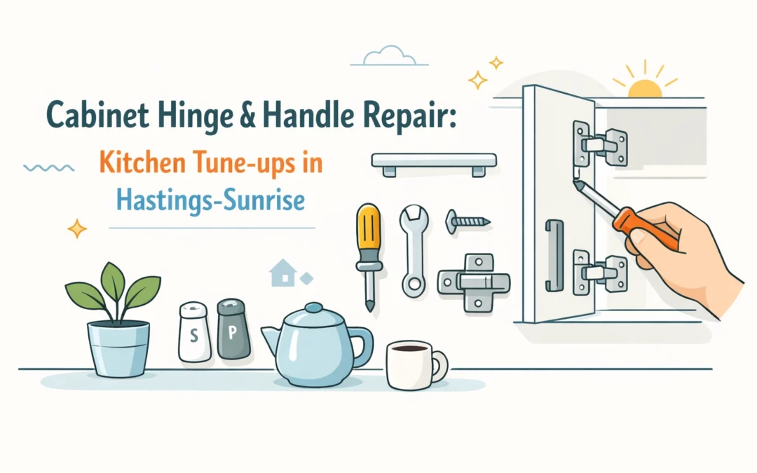 Cabinet Hinge & Handle Repair: Kitchen Tune-ups in Hastings-Sunrise