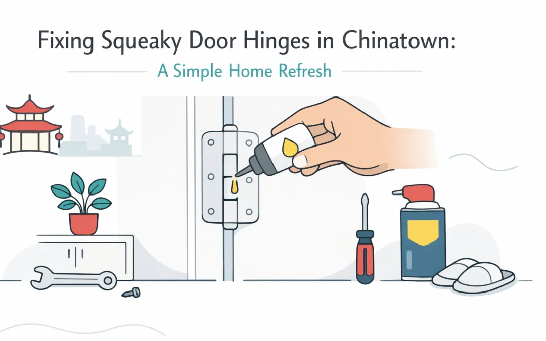 Fixing Squeaky Door Hinges in Chinatown: A Simple Home Refresh