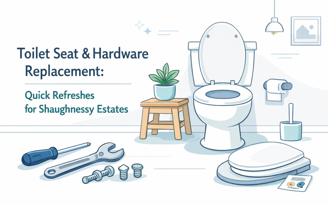 Toilet Seat & Hardware Replacement: Quick Refreshes for Shaughnessy Estates
