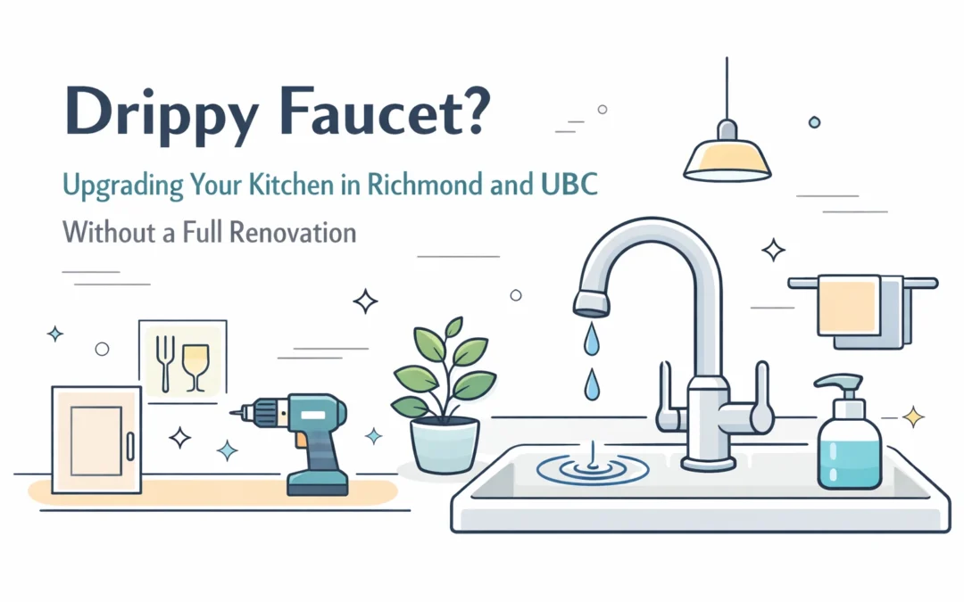 Drippy Faucet? Upgrading Your Kitchen in Richmond and UBC Without a Full Renovation