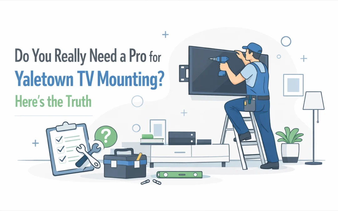 Do You Really Need a Pro for Yaletown TV Mounting? Here’s the Truth