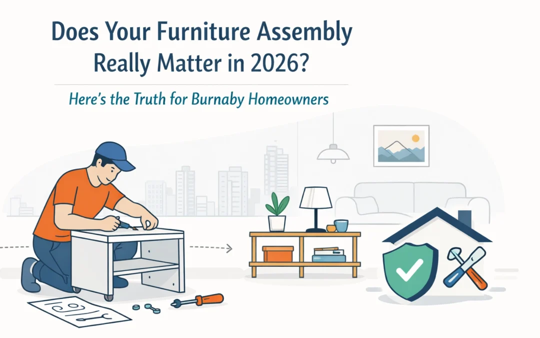 Does Your Furniture Assembly Really Matter in 2026? Here’s the Truth for Burnaby Homeowners