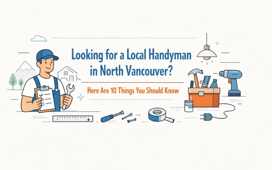 Looking for a Local Handyman in North Vancouver? Here Are 10 Things You Should Know
