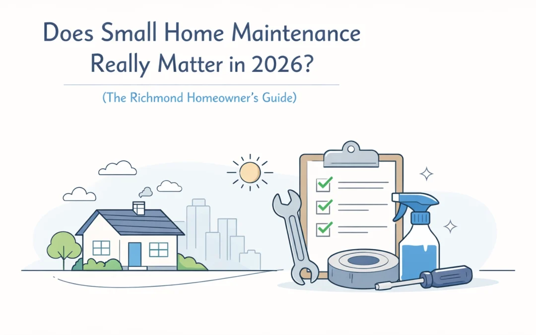 Does Small Home Maintenance Really Matter in 2026? (The Richmond Homeowner’s Guide)