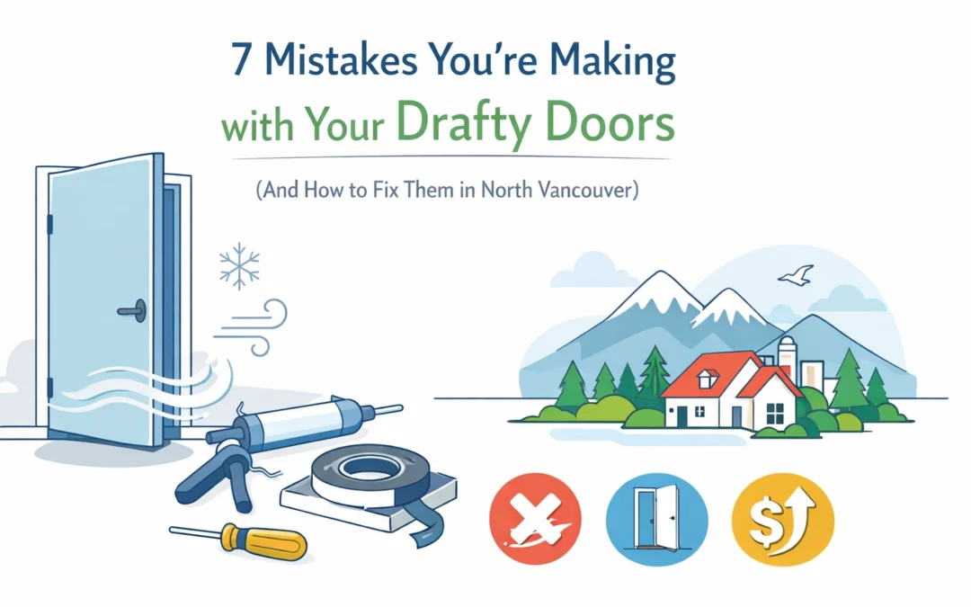 7 Mistakes You’re Making with Your Drafty Doors (And How to Fix Them in North Vancouver)