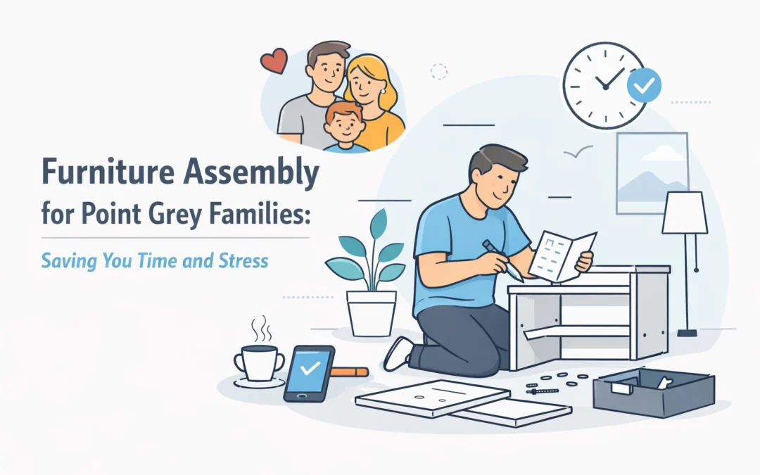 Furniture Assembly for Point Grey Families: Saving You Time and Stress
