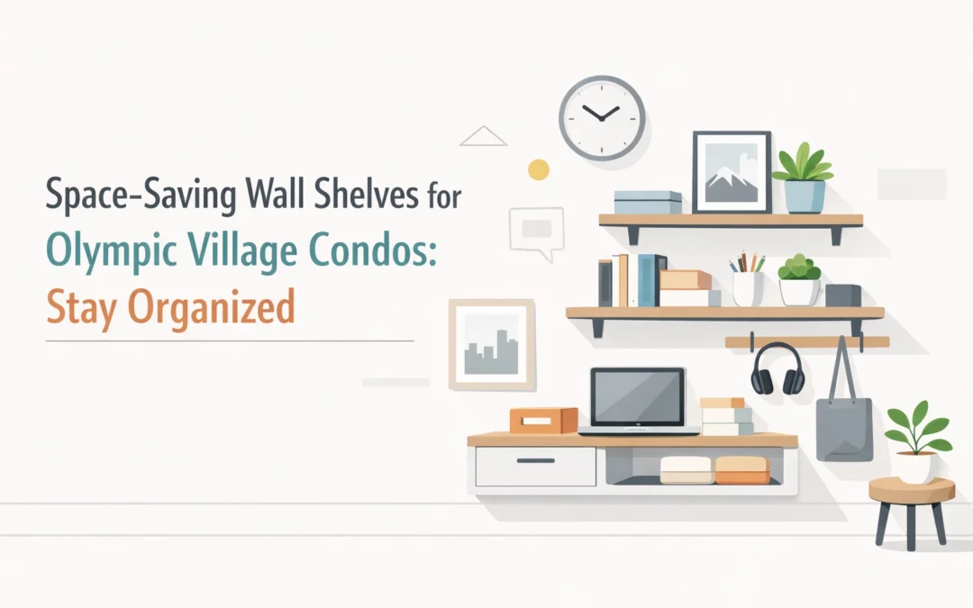 Space-Saving Wall Shelves for Olympic Village Condos: Stay Organized