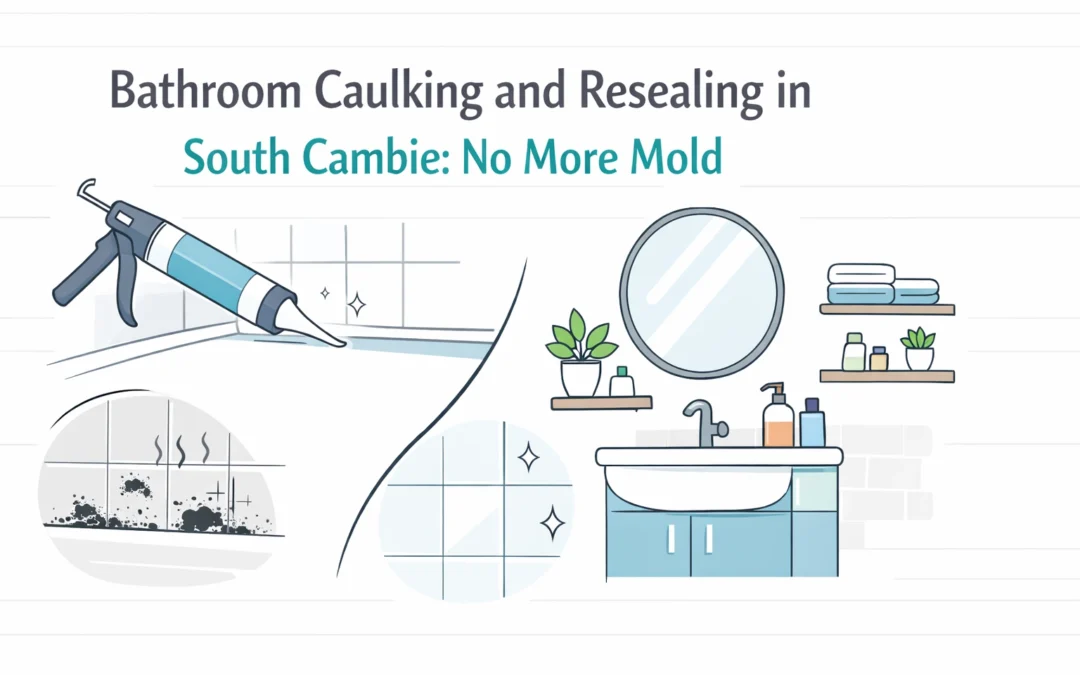 Bathroom Caulking and Resealing in South Cambie: No More Mold
