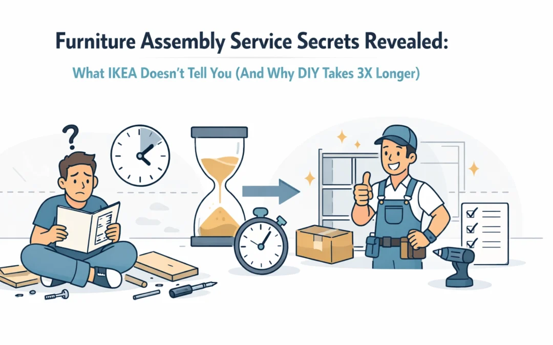 Furniture Assembly Service Secrets Revealed: What IKEA Doesn’t Tell You (And Why DIY Takes 3X Longer)