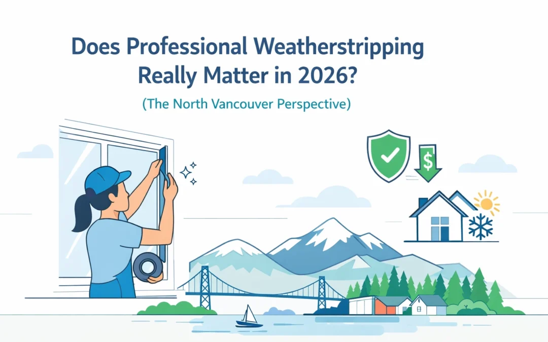Does Professional Weatherstripping Really Matter in 2026? (The North Vancouver Perspective)