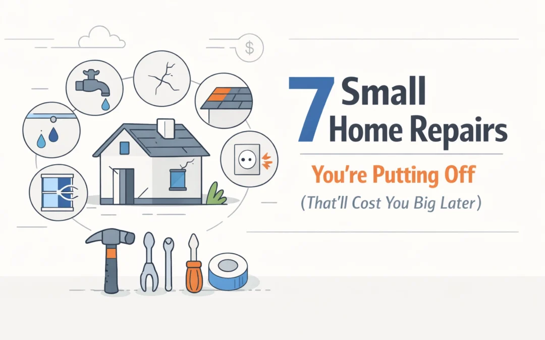 7 Small Home Repairs You’re Putting Off (That’ll Cost You Big Later)