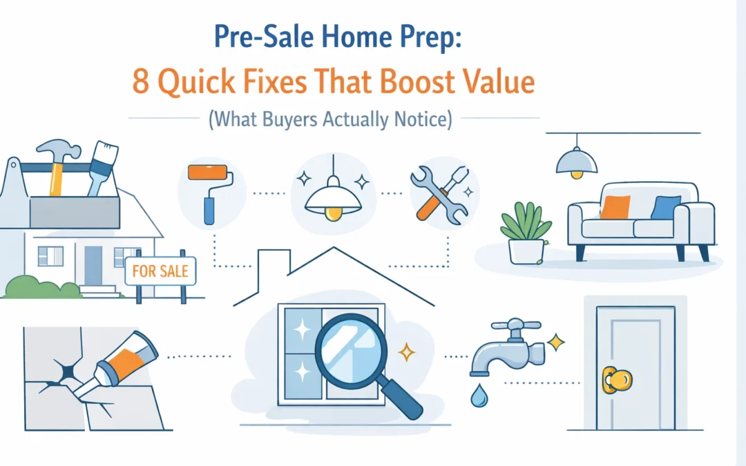 Pre-Sale Home Prep: 8 Quick Fixes That Boost Value (What Buyers Actually Notice)