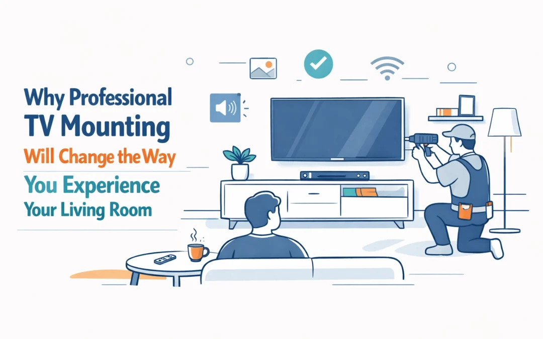 Why Professional TV Mounting Will Change the Way You Experience Your Living Room