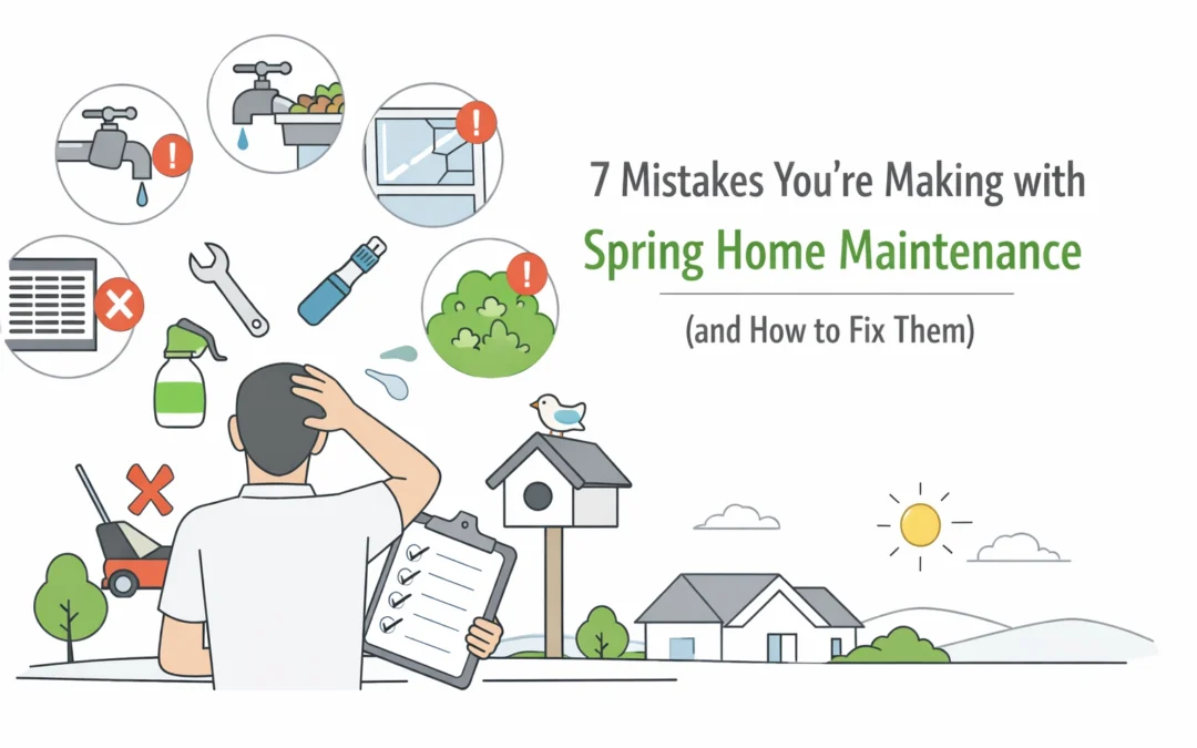 7 Mistakes You’re Making with Spring Home Maintenance (and How to Fix Them)