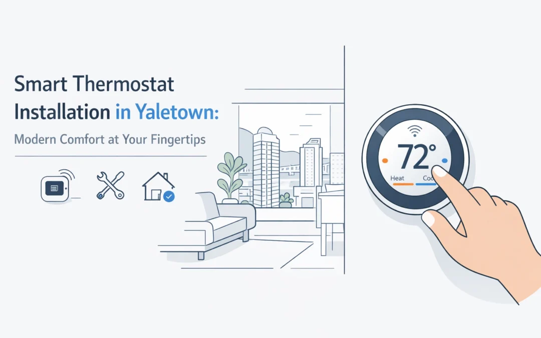 Smart Thermostat Installation in Yaletown: Modern Comfort at Your Fingertips