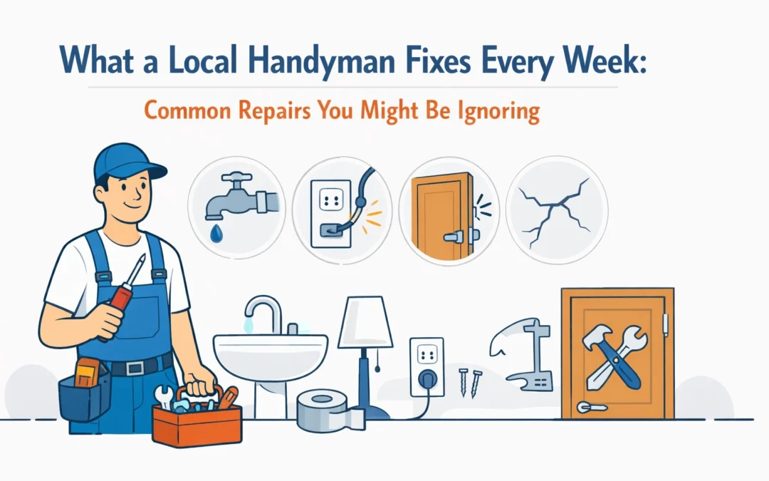 What a Local Handyman Fixes Every Week: Common Repairs You Might Be Ignoring