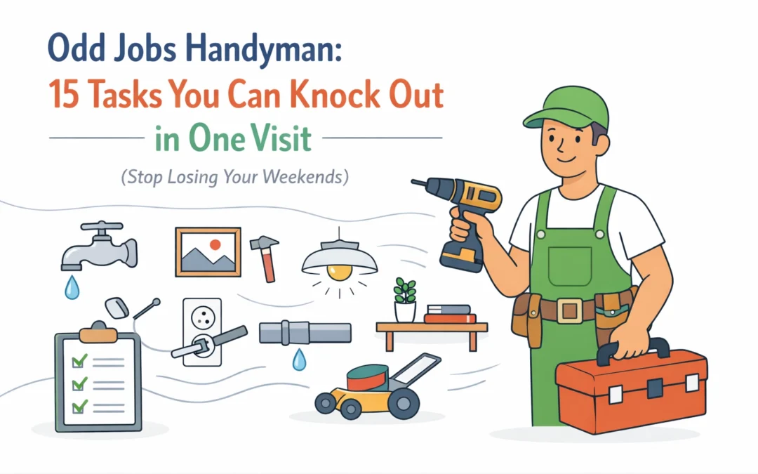 Odd Jobs Handyman: 15 Tasks You Can Knock Out in One Visit (Stop Losing Your Weekends)