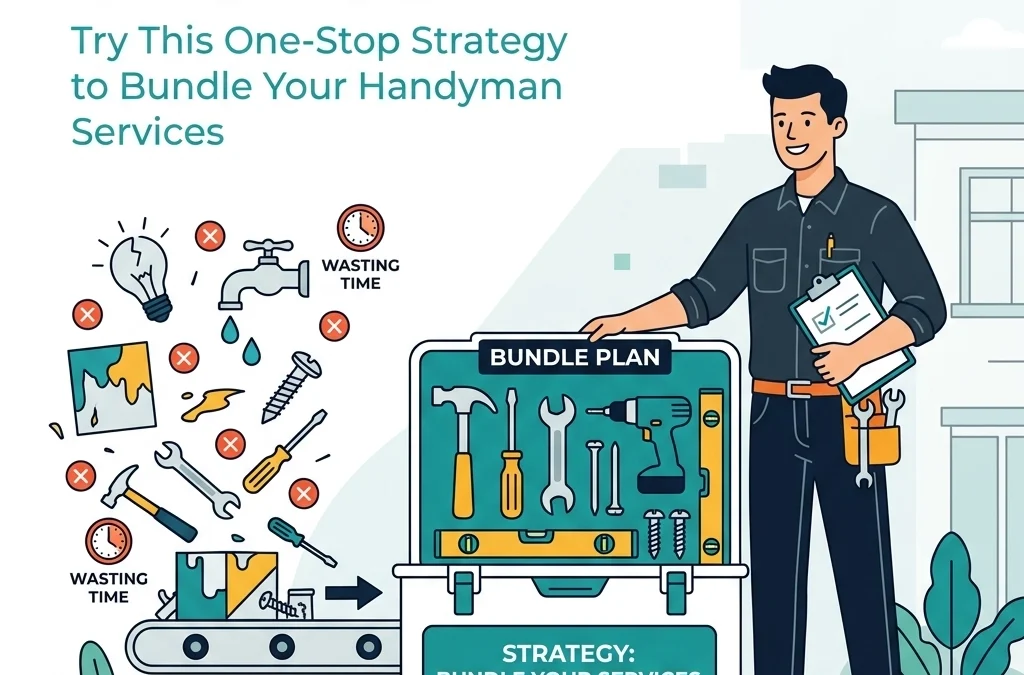 Stop Wasting Time on Tiny Fixes: Try This One-Stop Strategy to Bundle Your Handyman Services