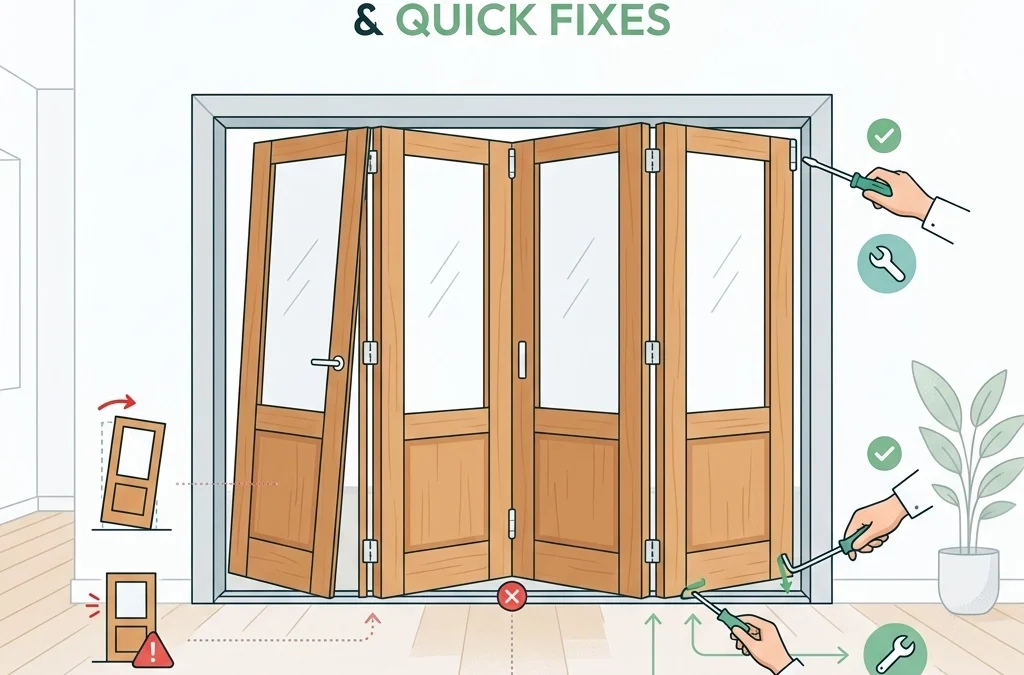 Common Bifold Door Problems and Quick Fixes
