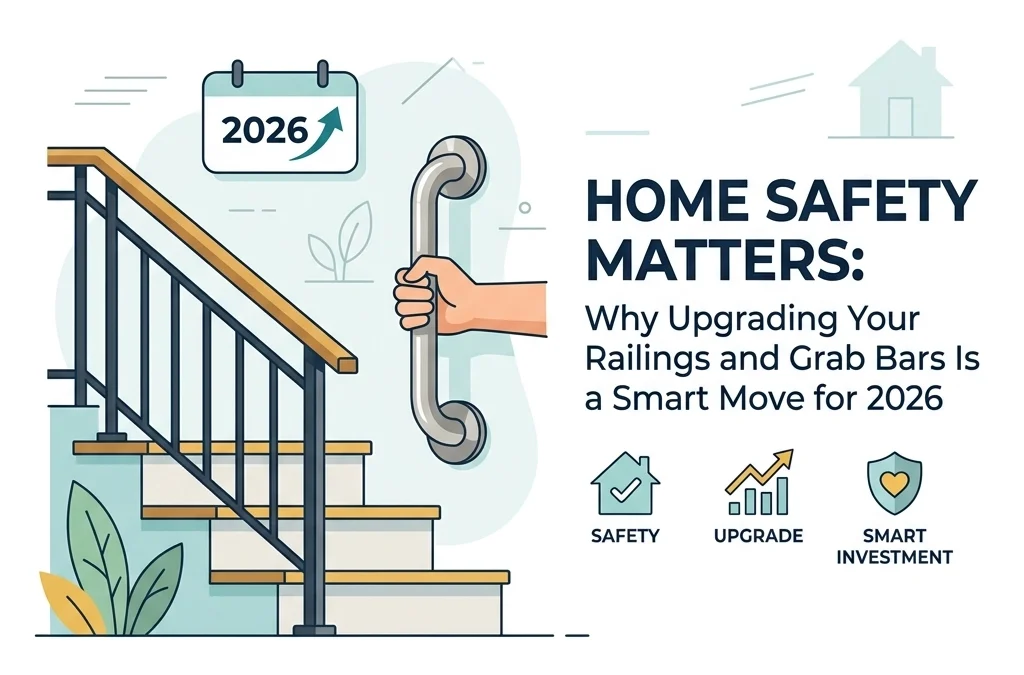 Home Safety Matters: Why Upgrading Your Railings and Grab Bars Is a Smart Move for 2026
