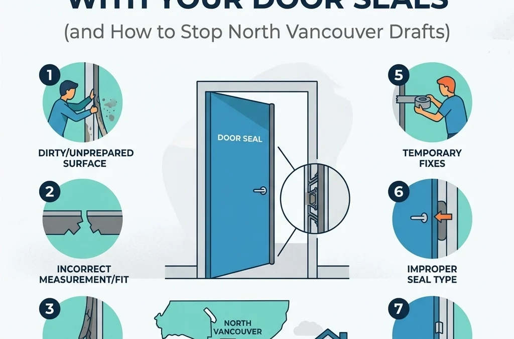 7 Mistakes You’re Making with Your Door Seals (and How to Stop North Vancouver Drafts)