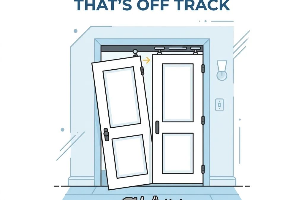 How to Fix a Bifold Door That’s Off Track