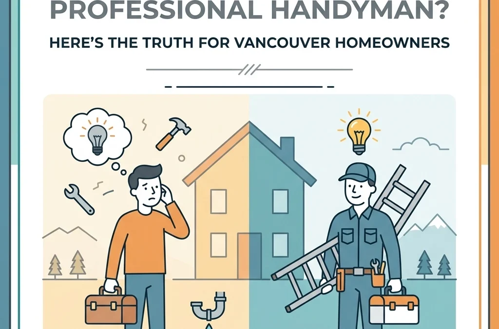 Do You Really Need a Professional Handyman? Here’s the Truth for Vancouver Homeowners