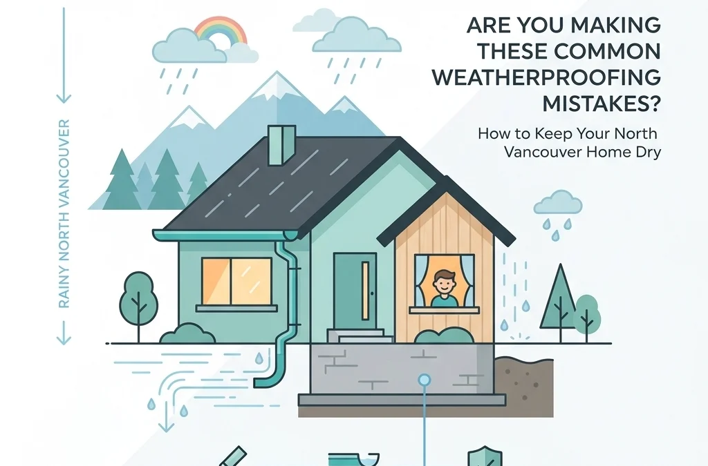 Are You Making These Common Weatherproofing Mistakes? How to Keep Your North Vancouver Home Dry