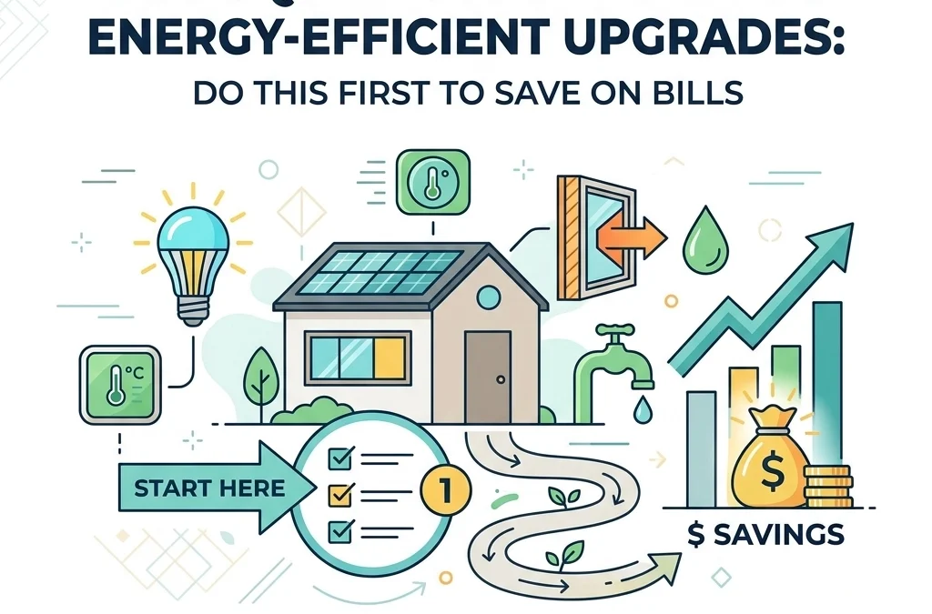 Your Quick-Start Guide to Energy-Efficient Upgrades: Do This First to Save on Bills
