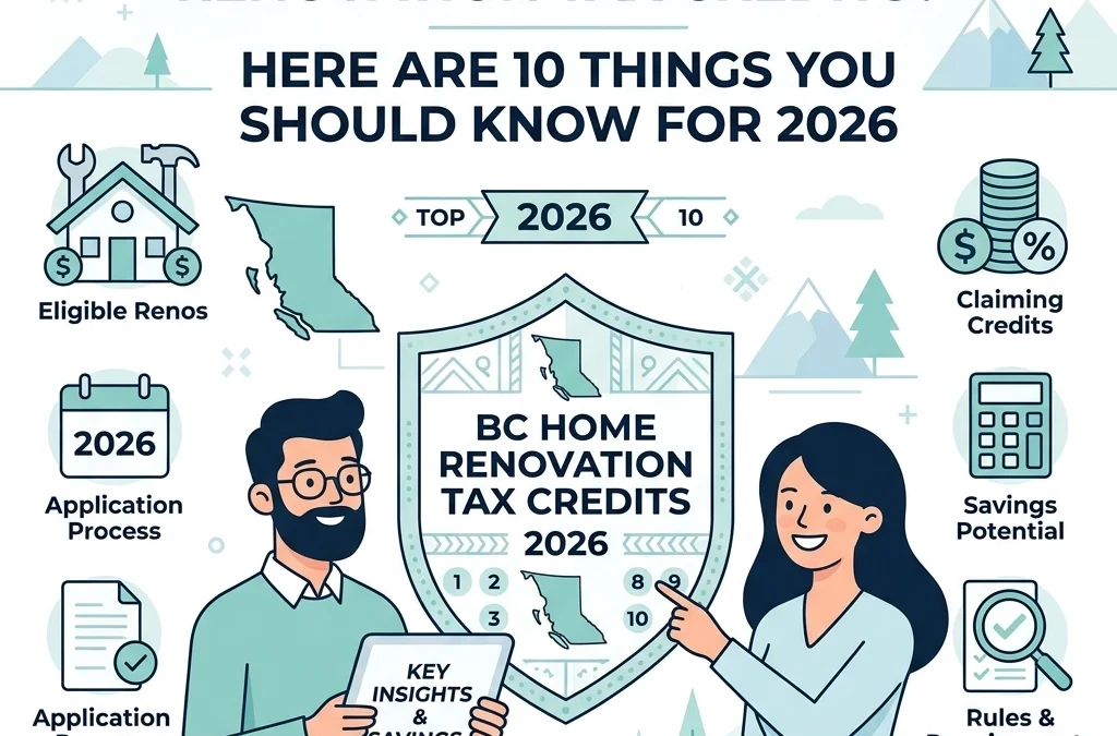 Looking for BC Home Renovation Tax Credits? Here Are 10 Things You Should Know for 2026