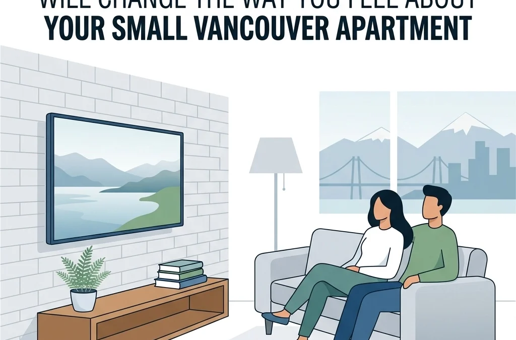 Why Professional TV Mounting Will Change the Way You Feel About Your Small Vancouver Apartment