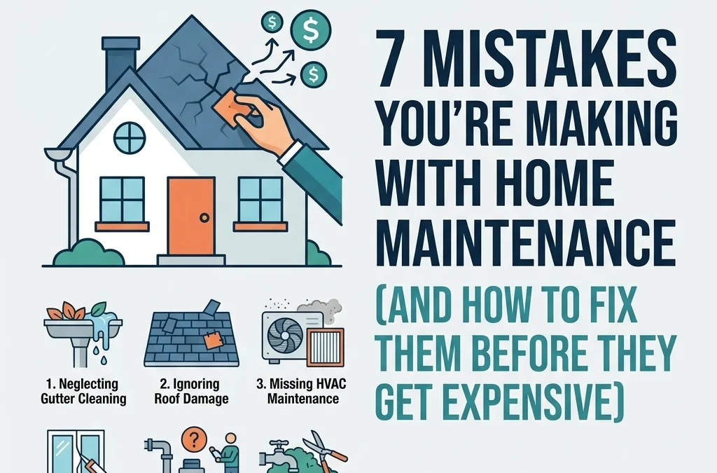 7 Mistakes You’re Making with Home Maintenance (And How to Fix Them Before They Get Expensive)