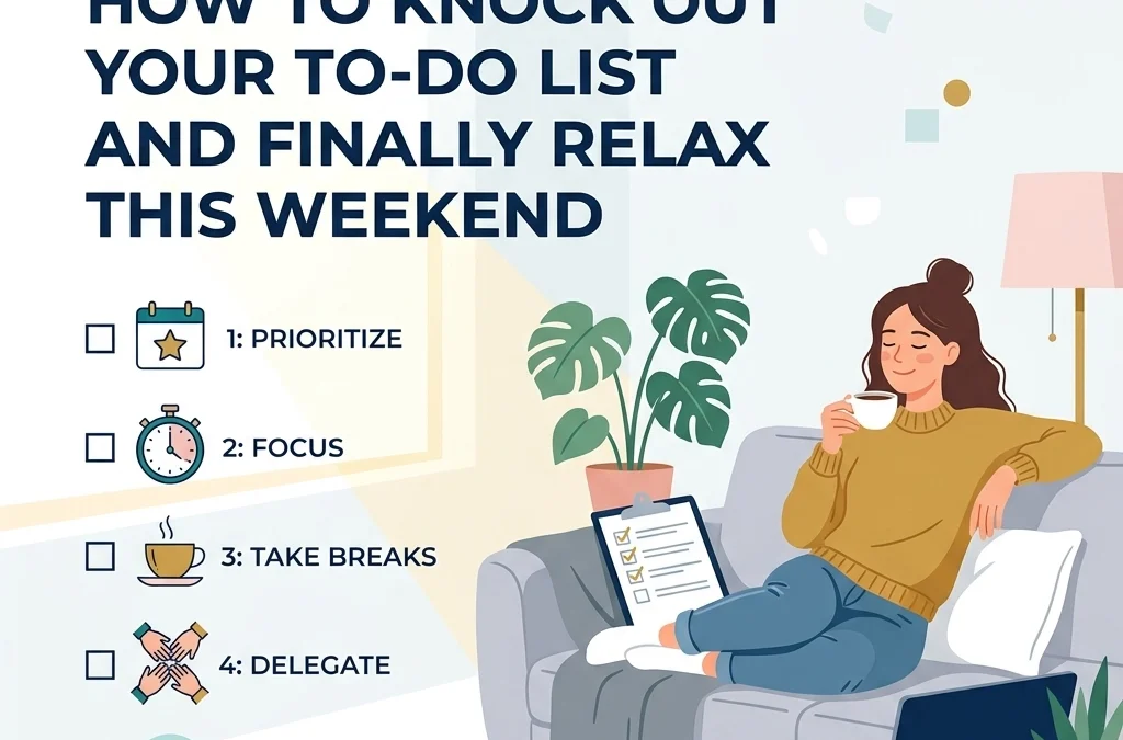 5 Steps How to Knock Out Your To-Do List and Finally Relax This Weekend