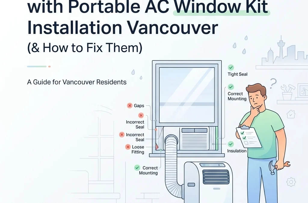 7 Mistakes You’re Making with Portable AC Window Kit Installation Vancouver (and How to Fix Them)